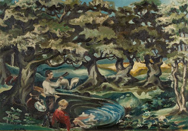 Karjused tiigi ��res, Eduard Ole E-kunstisalongis