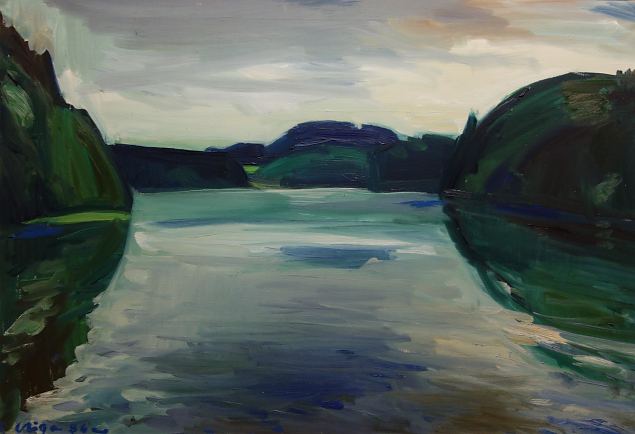 Vaskna j�rv, Johannes Uiga E-kunstisalongis