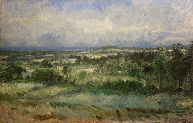 Alatskivi maastik, Johannes Uiga E-kunstisalongis