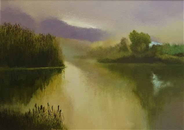 Hommikuvalgus, Evi Kaur E-kunstisalongis