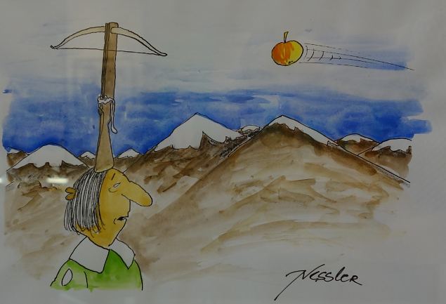 Wilhelm Tell, Jaanus Nessler E-kunstisalongis