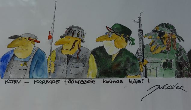 K�rv - karmide t��meeste kolmas k�si, Jaanus Nessler E-kunstisalongis