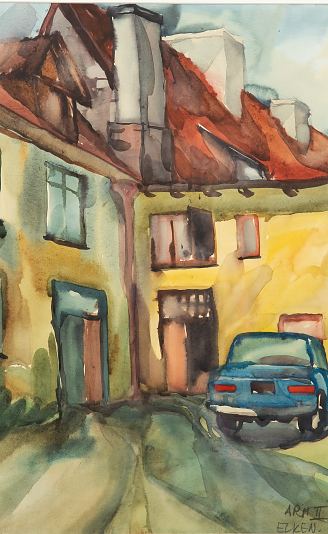 T�navavaade, Jaan Elken E-kunstisalongis