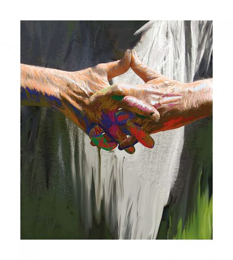 �hendatud, Enn P�ldroos E-kunstisalongis