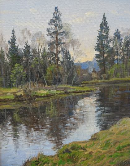 Ahja j�gi, Aleksander Yaska E-kunstisalongis