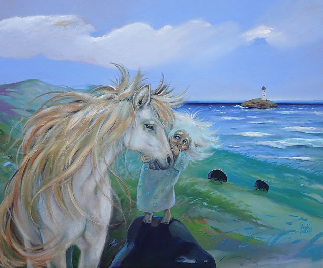 Hobusetaltsutaja, Pille Tammela E-kunstisalongis