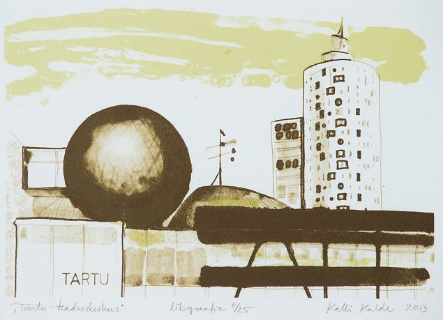 Tartu- teaduskeskus, Kalli Kalde E-kunstisalongis