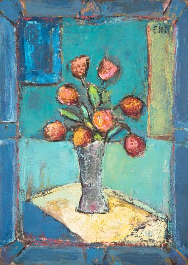 Lilled vaasis, Eugeni Noorm�gi E-kunstisalongis