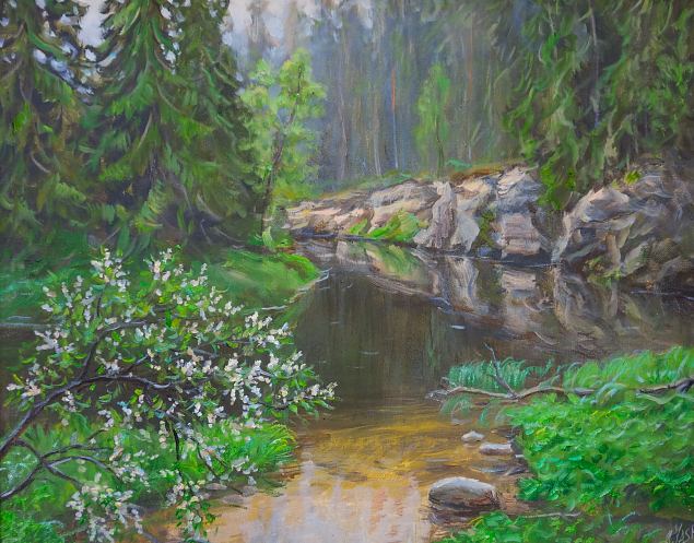 V�ike Taevaskoja, Aleksander Yaska E-kunstisalongis