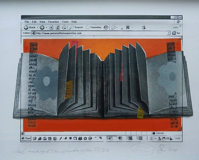 Uued armastuskirjad II, Sirje Eelma E-kunstisalongis