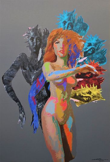 Varjud 4/25, Enn P�ldroos E-kunstisalongis