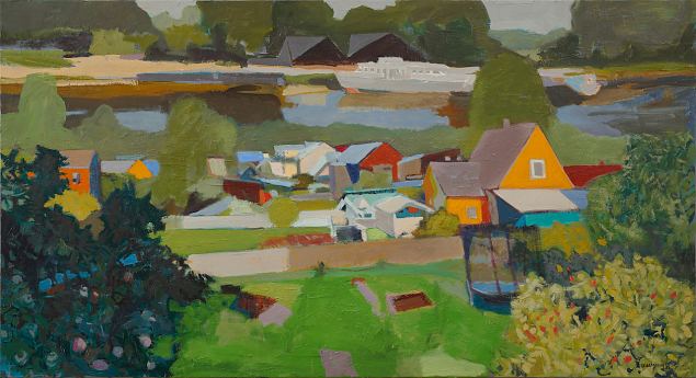 Supilinn. Suvi, Peeter Krosmann E-kunstisalongis