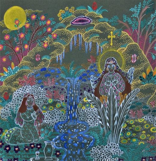 Bernardette Lourdes�is, Maara Vint E-kunstisalongis