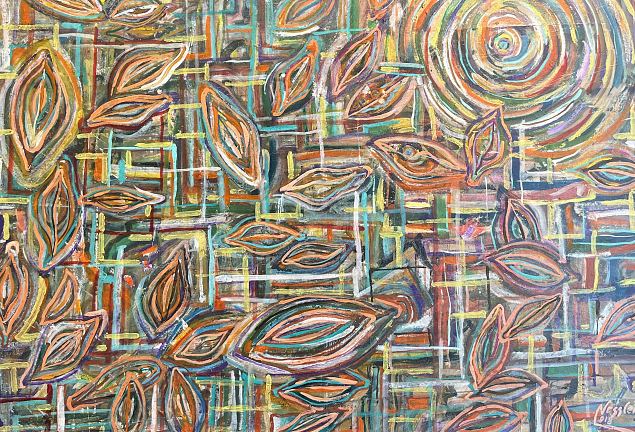 L�hkised pizdaatsiap�hklid �ise linna peal tolknemas, Jaanus Nessler E-kunstisalongis