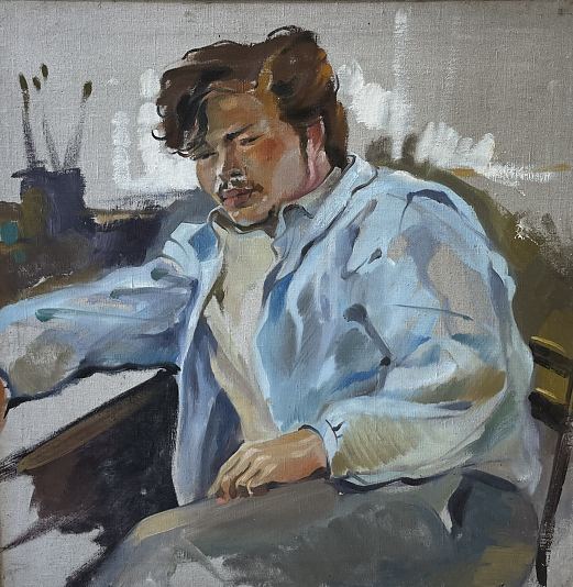 Jaanus Nessleri portree, Sergei Jatsenko E-kunstisalongis