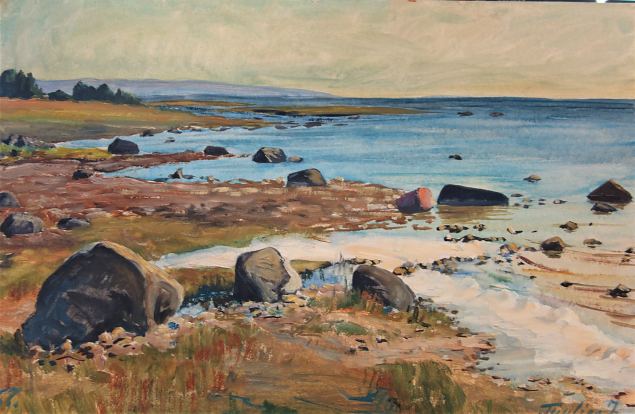 Saaremaa rand, Jaan Tuuling E-kunstisalongis
