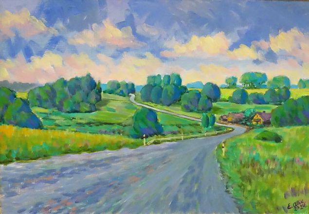 Urvaste maastik, Enno Allik E-kunstisalongis