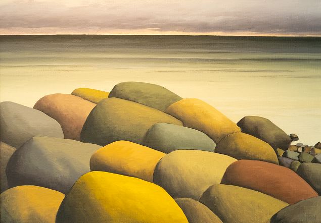 Vanad kivid, Anton Aunma E-kunstisalongis