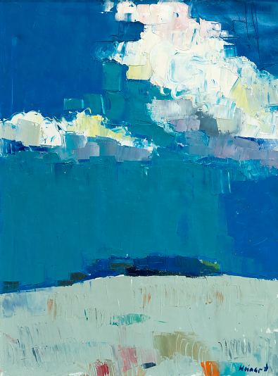 Maastik pilvega, Margus Meinart E-kunstisalongis