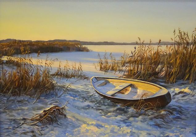 Talvise j�rve kaldal, Aleksander Yaska E-kunstisalongis