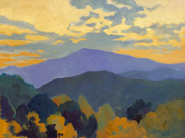 Vaade Monte Stellale, Danel �lper E-kunstisalongis