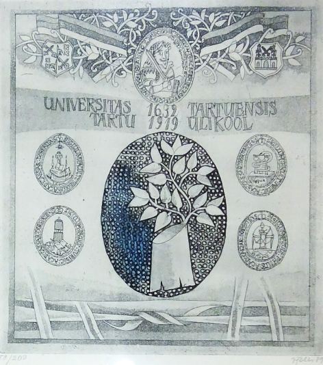 Tartu �likool , Vive Tolli E-kunstisalongis