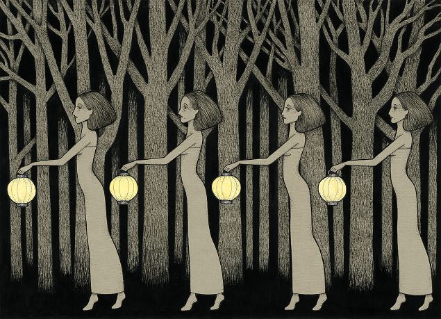 Maagiline mets. Haldjad saabuvad, Viive Noor E-kunstisalongis