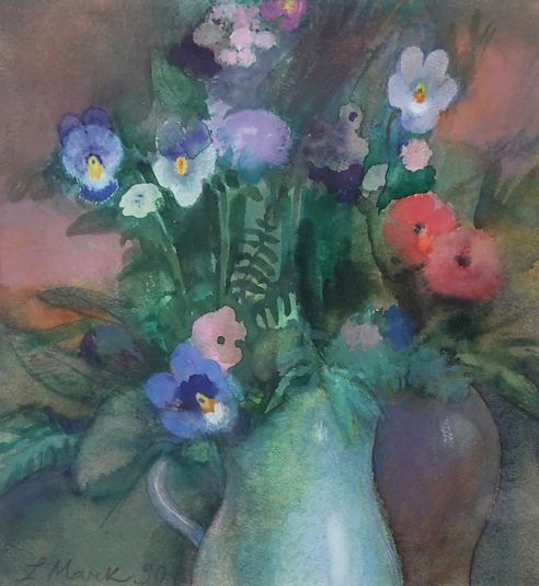 V��rasemad vaasis, L��dia Vallim�e-Mark E-kunstisalongis