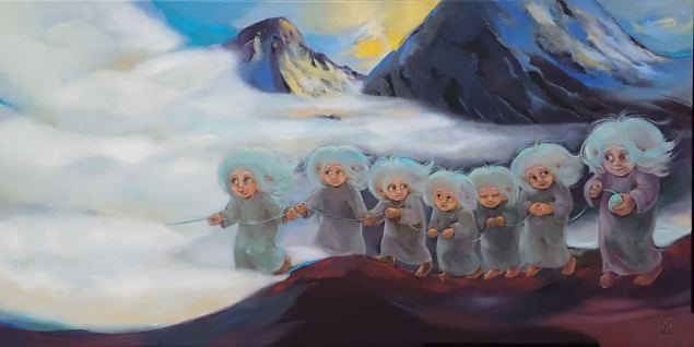 R�nnak, Pille Tammela E-kunstisalongis