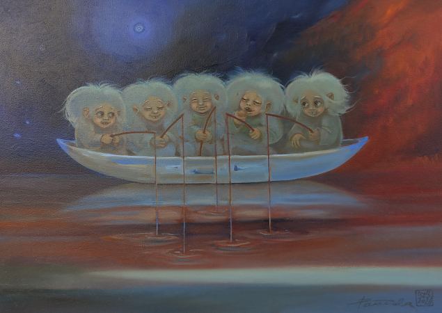 S�pradega, Pille Tammela E-kunstisalongis