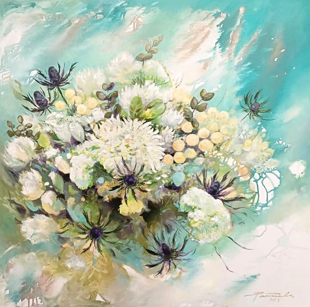 �llatusbukett, Pille Tammela E-kunstisalongis