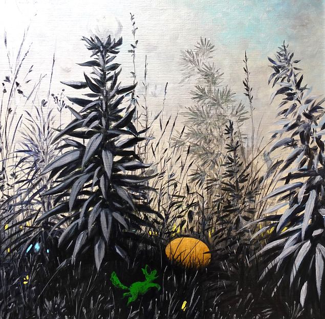 Rohep��re ja ta kullamuna, Navitrolla E-kunstisalongis