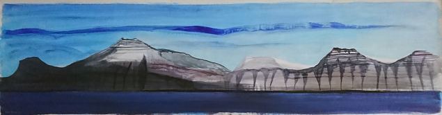 Kalsoy kauged kaljud, Kalli Kalde E-kunstisalongis