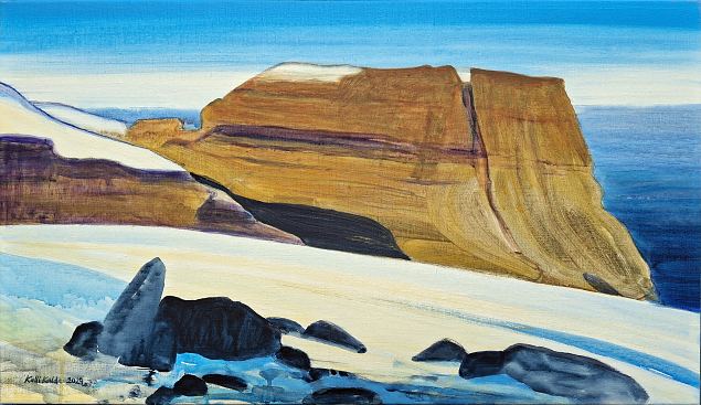 Tjørnuvíki põhjatipp, Kalli Kalde E-kunstisalongis