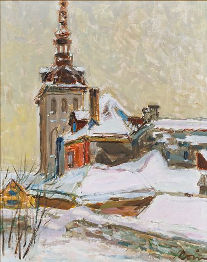 28. Vana Tallinn, Valerian Loik E-kunstisalongis