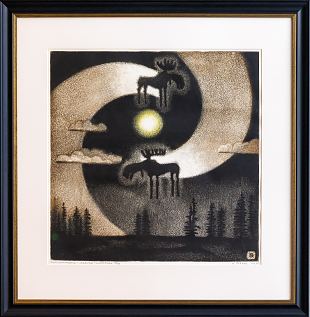 40. Kaks p�ikesep�tra – „Kaliv�gi“ , Kaljo P�llu E-kunstisalongis