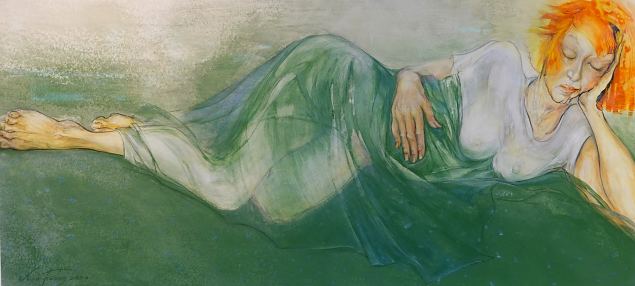 Unistaja, Niina Freiberg E-kunstisalongis