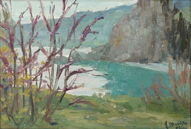 Maastik, Leili Muuga E-kunstisalongis