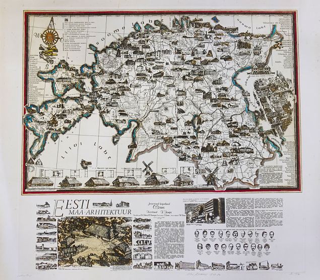 Eesti maa-arhitektuur, Olev Soans E-kunstisalongis