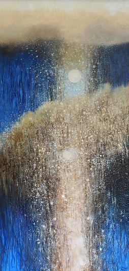 Kuupaistel, Evi Kaur E-kunstisalongis