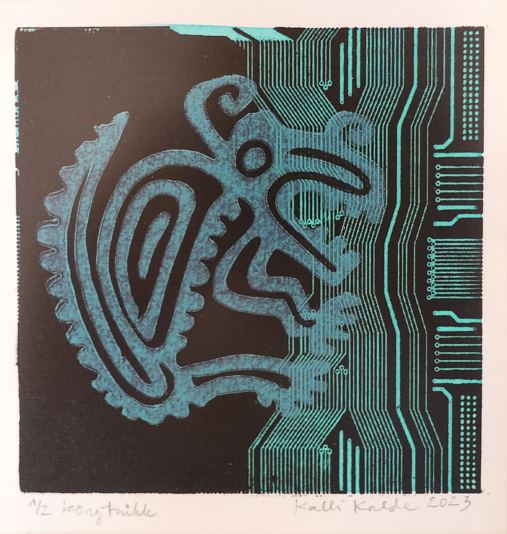 Tehisintellekt, Kalli Kalde E-kunstisalongis