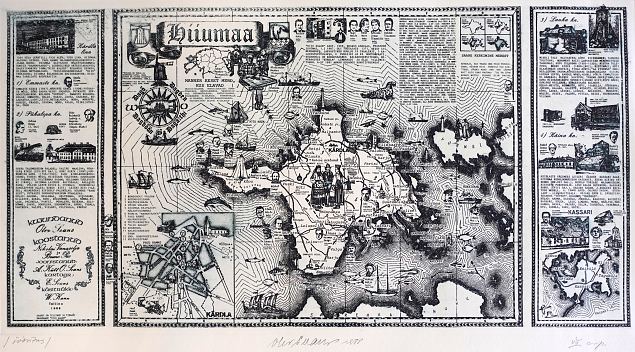 Hiiumaa, Olev Soans E-kunstisalongis