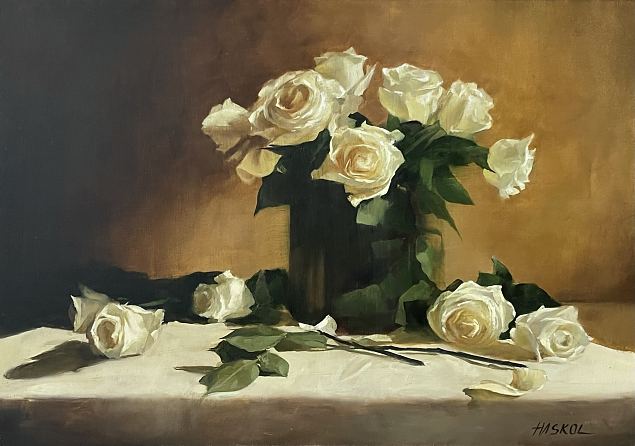 Roosid vaikuses, Kristi Haskol E-kunstisalongis