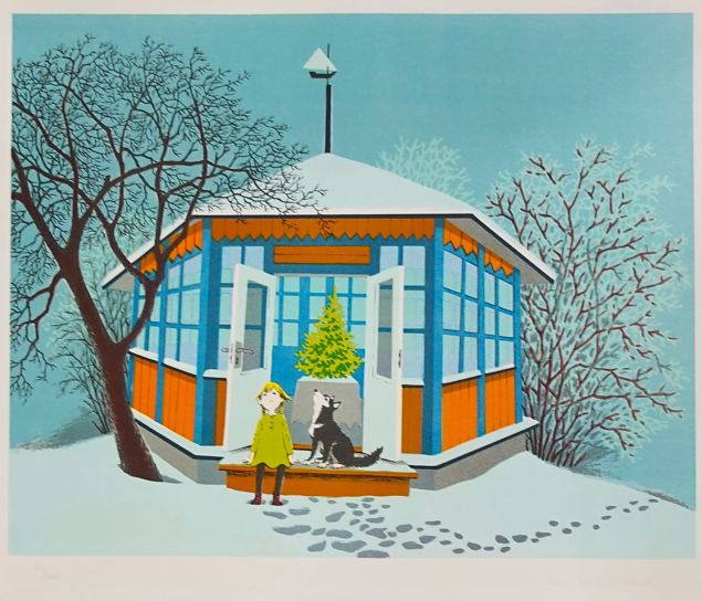 Talveid�ll, Ilon Wikland E-kunstisalongis