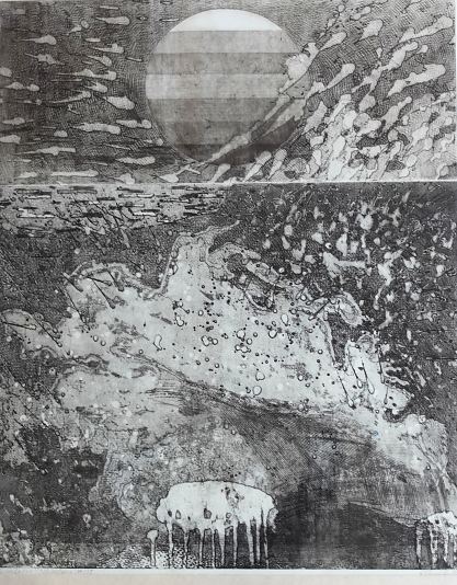 Suur laine, Evi Tihemets E-kunstisalongis