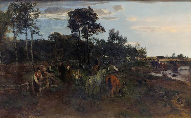 8. Eesti talumotiiv , Alexander Heinrich Gregor von Bochmann E-kunstisalongis