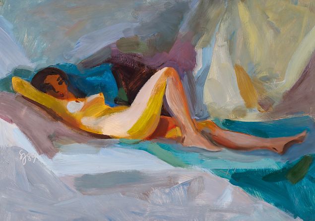 11. Akt , Silvia J�gever E-kunstisalongis