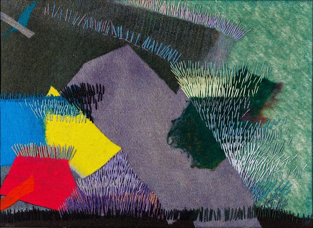 15. Abstraktne , Helen Kauksi E-kunstisalongis