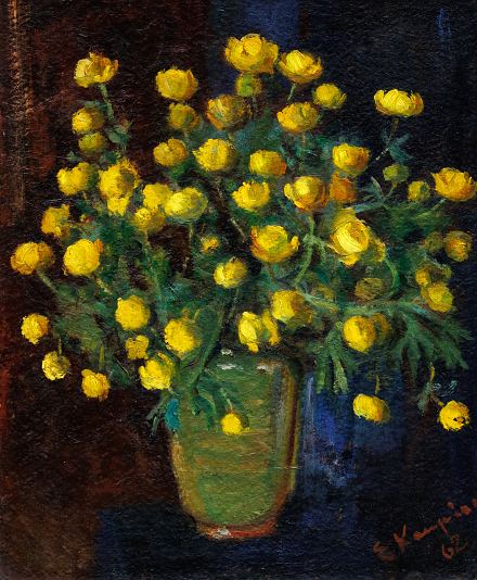 16. Kullerkupud , Elsa Kauping E-kunstisalongis