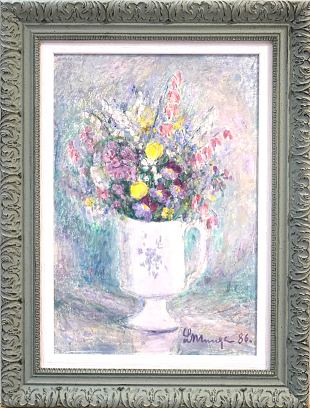 37. Lilled kannus , Leili Muuga E-kunstisalongis